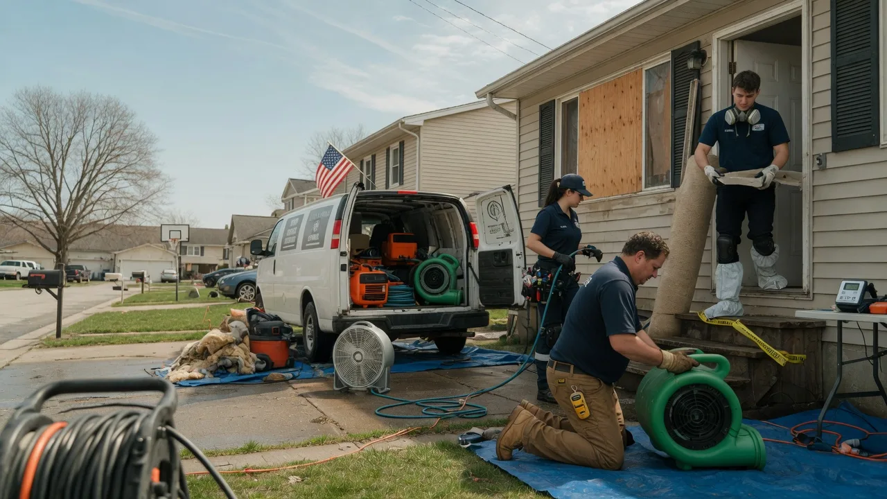 Water Damage Restoration in Moxahala, OH near me